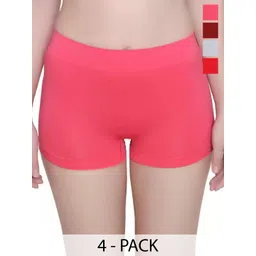 DHANDAI FASHION Pack of 4 Boys Shorts Briefs Boy Short Full P(Mo-2+CB-4)GjrGreMrnRed-picture-21