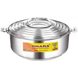 Dhara Ultra 8000 6400ml Stainless Steel Round Thermoware Casserole with Lid, DC158-picture-10