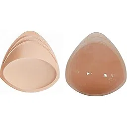 dhcare Women’s Adhesive Bra Pads Removable Breathable Push Up Sticky Bra Cups Inserts Breast Enhancer, Beige, Large-picture-23
