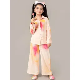 DHRUV CREATION Girls Printed Shirt with Palazzos-picture-48