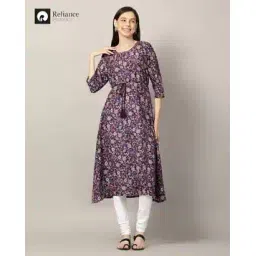 dhuni by avaasa Women Printed Flared Kurta-picture-24