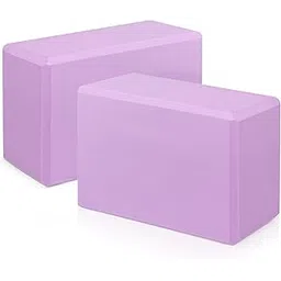 DHVYANT MART Classic Soft Non-Slip Exercise EVA Foam Yoga Blocks | Stretching & Toning Brick | Sitable For Pilates-Meditation-Stability & Balance-Body Fitness | Used For Home & Gym | Pack Of 2-picture-30