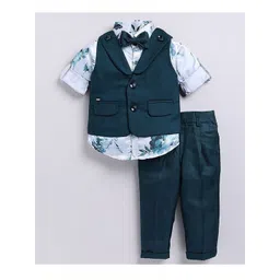 Dhyana Boys Printed Shirt with Trousers-picture-30