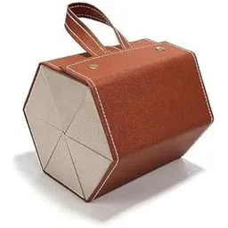 dhyani 6 Slot Sunglasses Organizer PU Leather Portable Lightweight Sunglass Holder with Hanging Strap and Button Closure, Specs Case Box for Women, Men Travel-picture-14