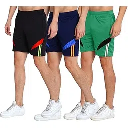 dia a dia Lightweight Men’s Honeycomb Shorts Length, Easy Care, Quick Dry, Elastic Drawstring, 2 Zipper Pockets – Nightwear, Sports & Casual Wear-picture-51