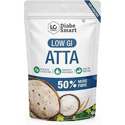 DiabeSmart Sugar Care Atta 2 Kg | 50% Better Sugar Control | Low GI Multigrain Atta for Sugar Release Control | Tested on Diabetics | Diabetic Atta For Diabetic Care | High Fiber Flour-picture-20