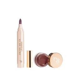 Diam Beauty 2 Pc Soft Filter Pot Lipstick & Draw Me In Lip Marker - Unsend & Taupe Line-picture-24