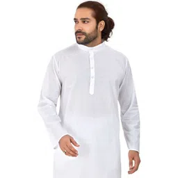 DIAMON STYLE Men Flared Sleeves Thread Work Kurta image 2
