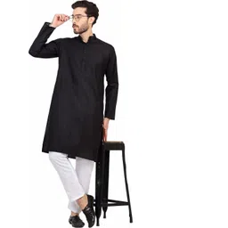 DIAMON STYLE Men Regular Kurta with Pyjamas image 2
