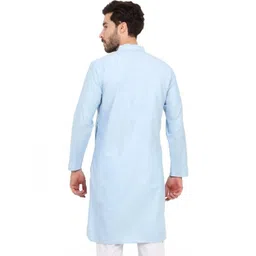 DIAMON STYLE Men Thread Work Kurta image 3