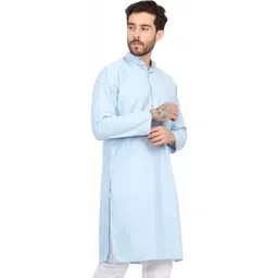 DIAMON STYLE Men Thread Work Kurta image 5