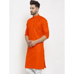DIAMON STYLE Men Thread Work Kurta image 3