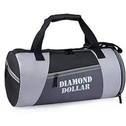 diamond dollar Polyester Duffle/Gym Bag with Separate Shoes Compartment Versatile 19" x 9.5" Sports Bag for Men & Women, Durable Material, Abundant Storage, Inspired by Crossfit Training-picture-22