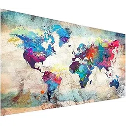 Diamond Painting World Map Kit - DIY Paint by Number with Gem Art Drill Dotz - Perfect for Adults & Kids - Home Wall Décor - Includes Everything You Need!-picture-19