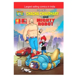 diamond toons Chacha Chaudhary & Mighty Robot Comic Book - English-picture-14