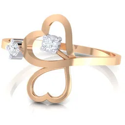 Diamtrendz Jewels 18kt Diamond Rose Gold ring image 3
