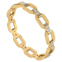 Diamtrendz Jewels Certified Real Diamond Chain 14kt Diamond Yellow Gold ring-picture-29
