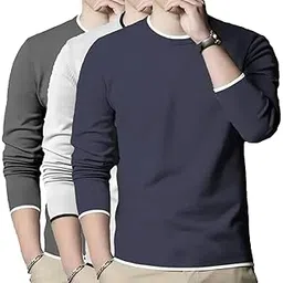 DIAZ Men's Solid Regular Fit-Pack of 3-picture-54