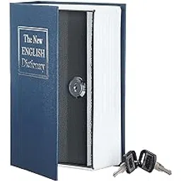 Dictionary Safe Vault Metal Book Locker with Key Lock Hidden Secret Book Safe Vault Jewelry Money Cash Box-picture-24