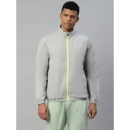 Dida Grey Polyster Regular Fit Sports Jacket-picture-40