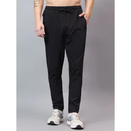 DIDA Men Solid Regular Fit Mid-Rise Dry Fit Track Pants-picture-11