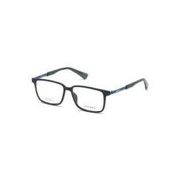 Diesel Blue Rectangular Eye Frames for Men-picture-35