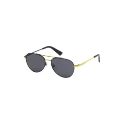 Diesel Grey Aviator Unisex Sunglasses-picture-26