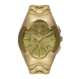 DIESEL Men Patterned Dial & Stainless Steel Bracelet Style Straps Analogue Watch DZ4681-picture-28