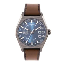 DIESEL Men Scraper Dial & Leather Straps Analogue Watch DZ2189I-picture-16
