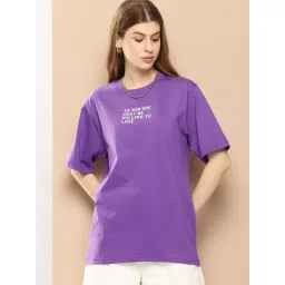 Difference of Opinion Purple Graphic T-Shirt-picture-33