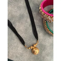 Digital Dress Room Gold-Plated Maharashtrian Long Vati Mangalsutra-picture-28