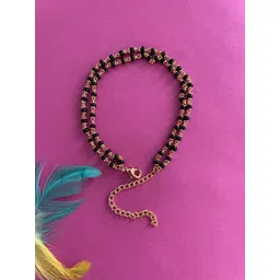 Digital Dress Room Women Gold-Plated Beaded Link Bracelet-picture-17