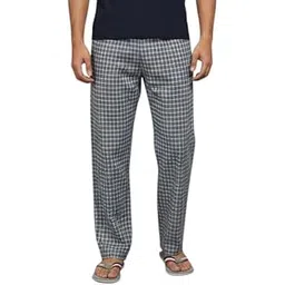 digital shopee Men's Cotton Checkered Pajama, Casual Loungewear, Comfortable Sleepwear, Pack of 1-picture-24
