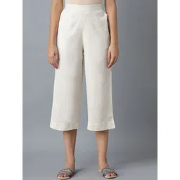 DIGITAL SHOPEE Women Relaxed Fit Easy Wash Cotton Trousers-picture-26