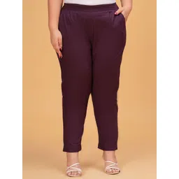 DIGITAL SHOPEE Women Solid Trousers-picture-26