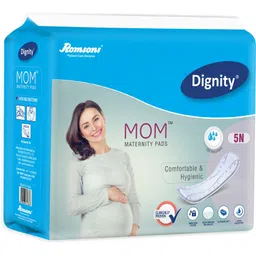 dignity Maternity Pads, Comfortable & Hygenic, Medium, 5 Pcs/Pack (Pack of 1) Sanitary Pad-picture-26