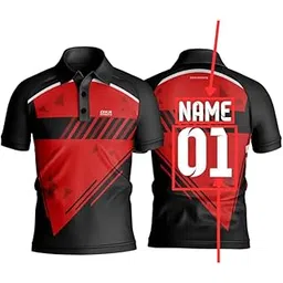 Dika Sports Custom Jersey Embroidery Cricket t-Shirt Set Cricket Shirt Sports t Shirts for Men | 2 Year to 5XL-picture-27