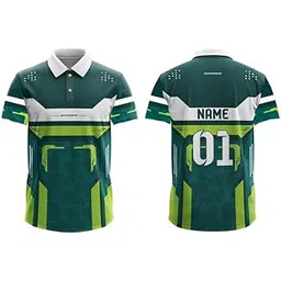 Dika Sports Cricket Custom Player Name and Number Jersey Cricket Tshirt for Men | 2 Year to 5XL-picture-11