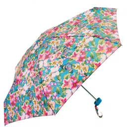 dikansha Umbrella for Women and Men Black Color 3 Fold Umbrella for Sun & Rain multicolor Umbrella-picture-16