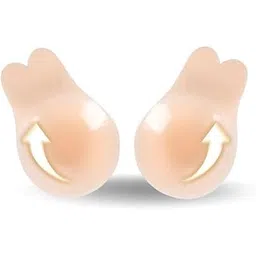 dilency sales Women's & Girls Slicone Push Up Breast Lift Nipple Covers Adhesive Reusable Sticky Bra Nipple Cover Bra Pad (Free-Size)-picture-17