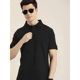 Dillinger Black Loose Fit Cotton Polo T-Shirt-picture-25