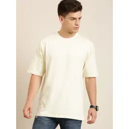 Dillinger Cream Cotton Crew T-Shirt-picture-42