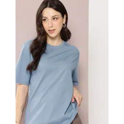 DILLINGER Drop-Shoulder Sleeves Pure Cotton Relaxed Fit T-shirt-picture-26