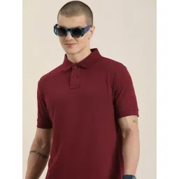 Dillinger Maroon Loose Fit Cotton Polo T-Shirt-picture-41