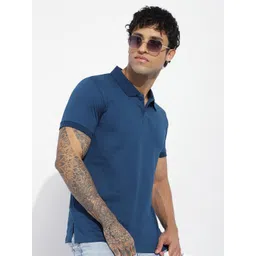 DILLINGER Men Regular Fit Short Sleeve Solid Polo Tshirt-picture-10