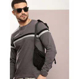 DILLINGER Men Striped Pure Cotton T-shirt-picture-31