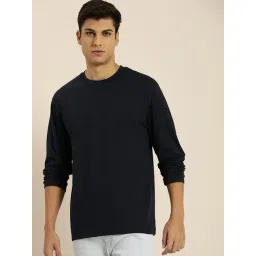 Dillinger Navy Cotton Loose Fit Oversized Crew T-Shirt-picture-41