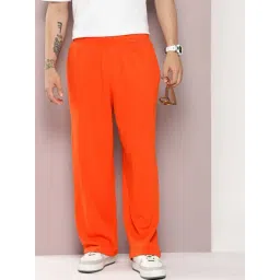 Dillinger Orange Regular Fit Baggy Korean¿Trackpants-picture-18