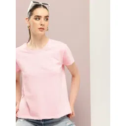Dillinger Pink Solid T-Shirt-picture-36