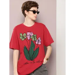 DILLINGER Printed Oversized Pure Cotton T-shirt-picture-37